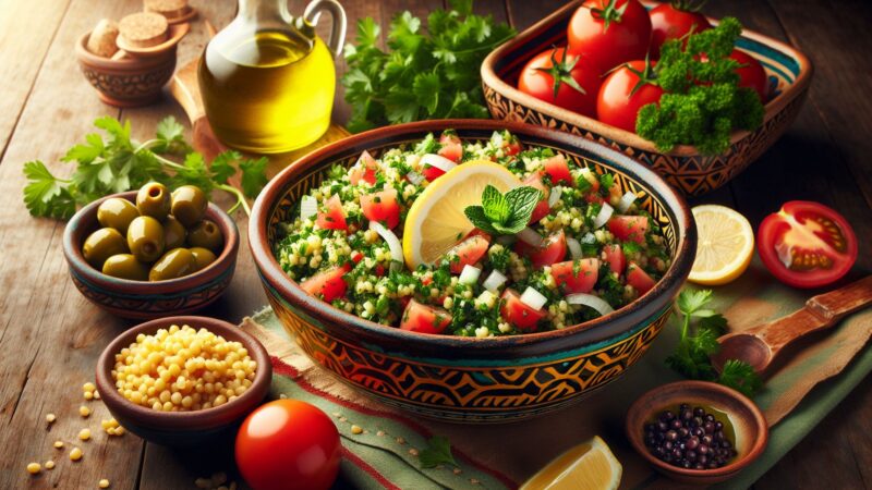 Välimerellistä rakkautta – tervetuloa tutustumaan tabbouleh-salaatin maailmaan