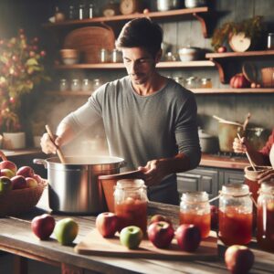 Syksyn satoa: omenahillon valmistus kotikeittiössä