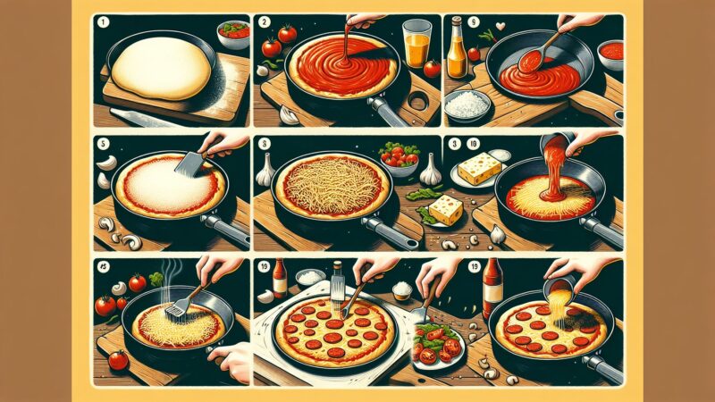 Kaikki mitä halusit tietää rapean paistinpannupizzan valmistuksesta