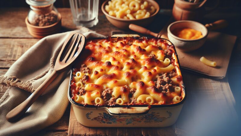 Lohturuokaa parhaimmillaan: Mummon makaronilaatikko