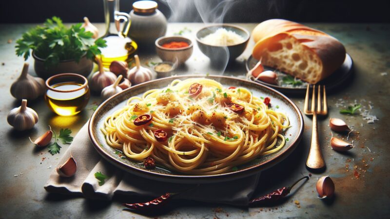 Luottoresepti helppoon arki-iltaan: Spagetti aglio e olio