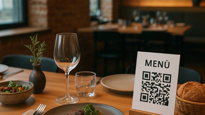 Ravintola ORA: QR-koodit Eettisten Illallisten Palveluksessa