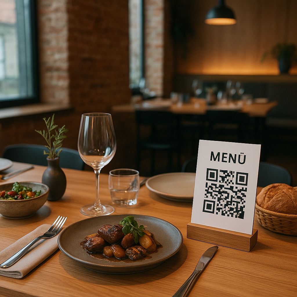 Ravintola ORA: QR-koodit Eettisten Illallisten Palveluksessa