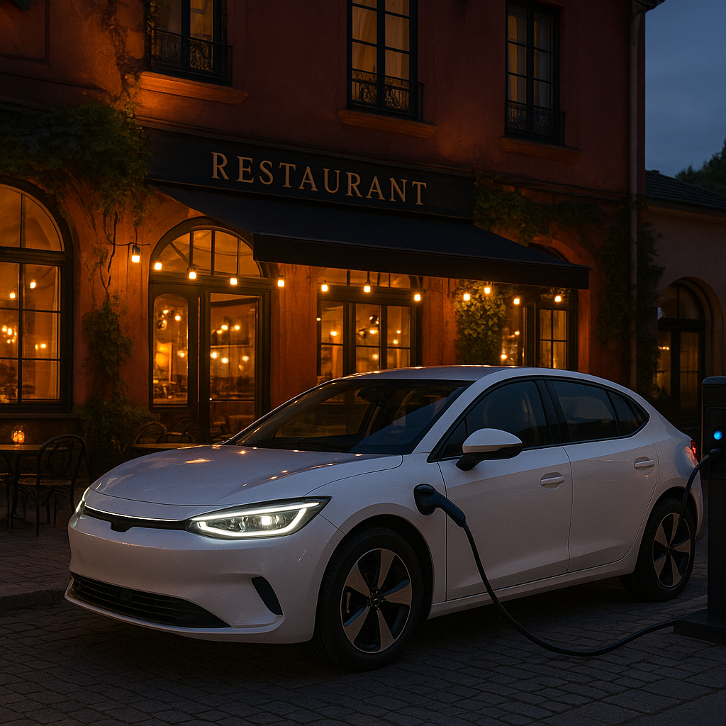 Ravintola ORA: Sähköautoilu vie eettiset illalliset uusiin ulottuvuuksiin